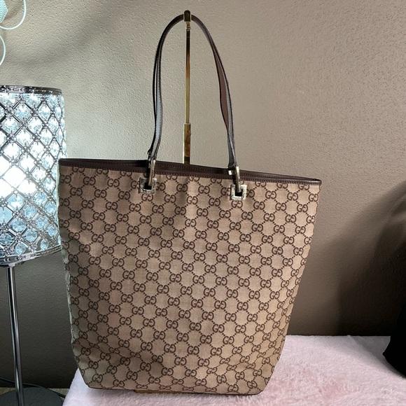 GUCCI GG Canvas large Tote Bag - Picture 15 of 16